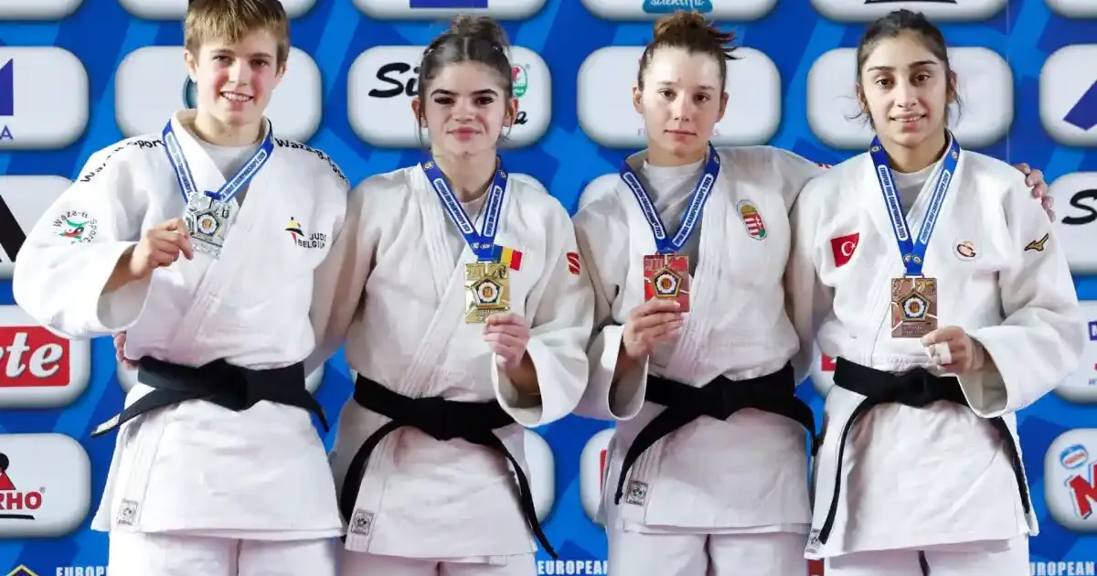 Laura Bogdan, aur la Europenele de Judo U23, categoria -48 kg