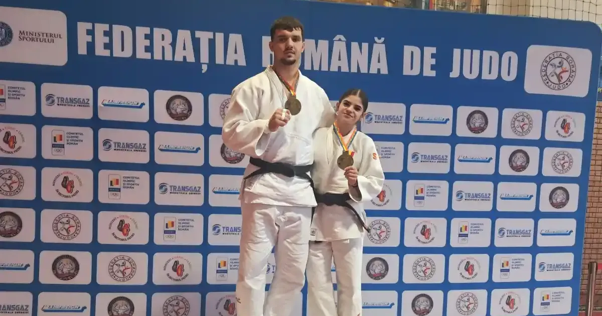 Laura Bogdan și Alexandru Sibișan, medalii de aur la Cupa României OPEN la judo