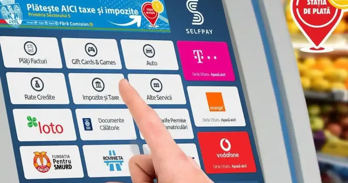 Nou serviciu pentru aiudeni: terminal de plată SelfPay la Primărie și în alte 12 locații