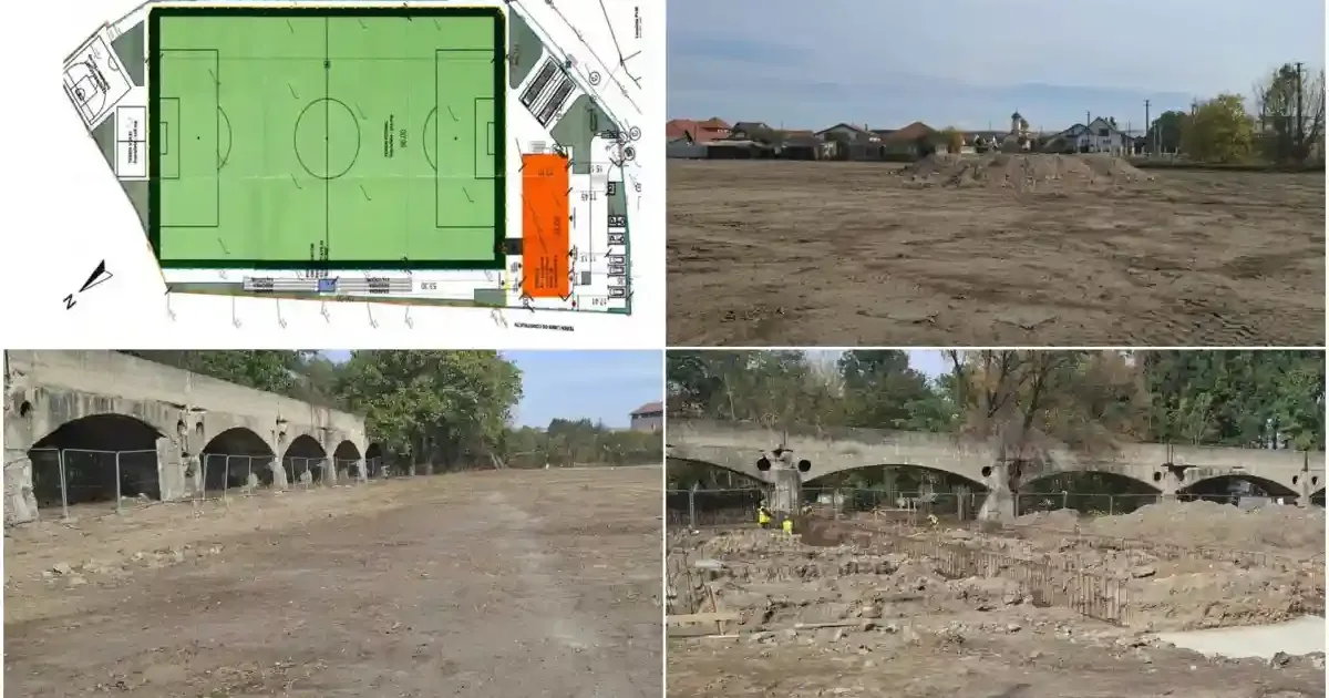 Nouă bază sportivă în construcție la Sebeș: „Un proiect important pentru comunitate”