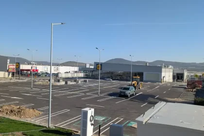 Noul supermarket Lidl din Aiud, tot mai aproape de inaugurare: Unde este amplasat