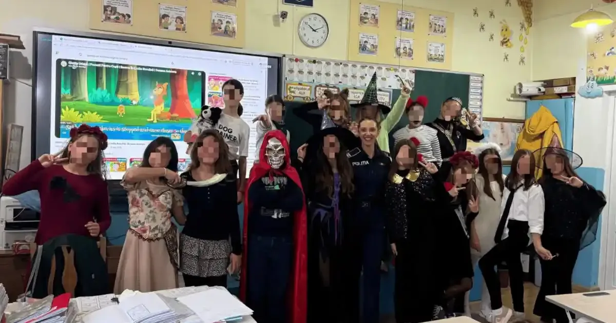 Poliția Alba, mesaj pentru copii de Halloween: evitați farsele periculoase