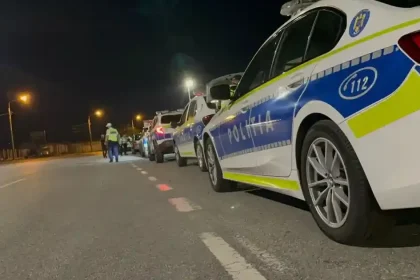 Polițiștii au verificat zeci de persoane și mașini la Blaj: amenzi de peste 8.000 lei