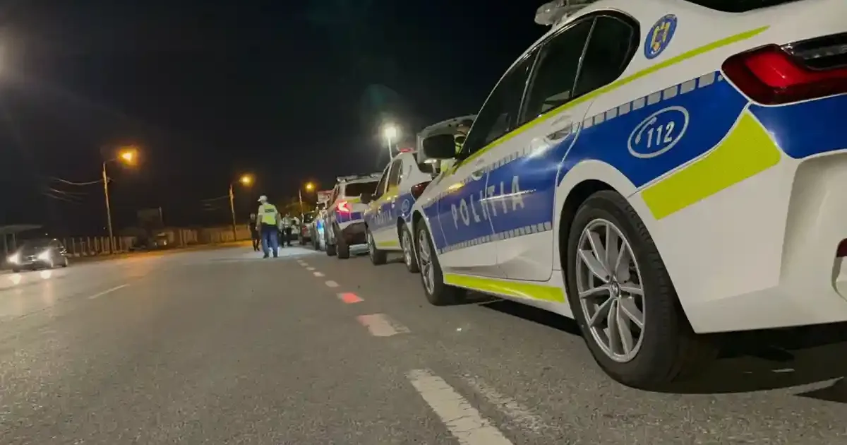 Polițiștii au verificat zeci de persoane și mașini la Blaj: amenzi de peste 8.000 lei