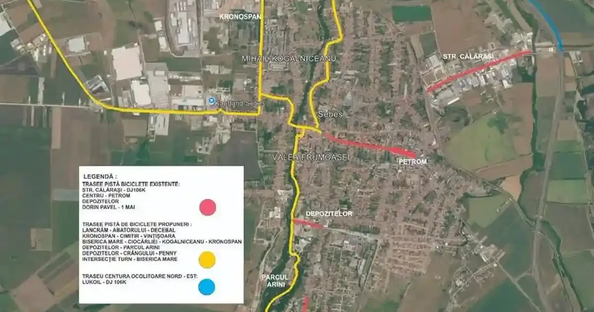 Sebeș: investiții în mobilitate urbană între cartiere