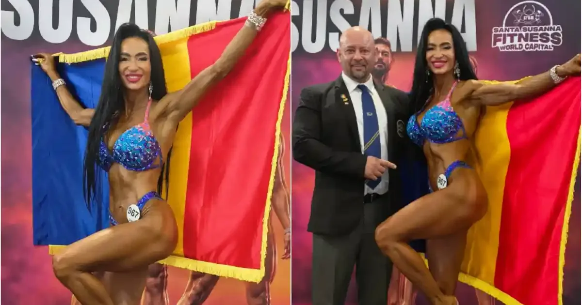 Sportiva din Alba Iulia, Mihaela Mih-Dehelean, în top 8 mondial la culturism și fitness